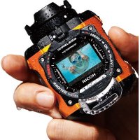  RICHO リコー 防水アクションカメラ WG-M1 オレンジ