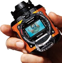  RICHO リコー 防水アクションカメラ WG-M1 オレンジ
