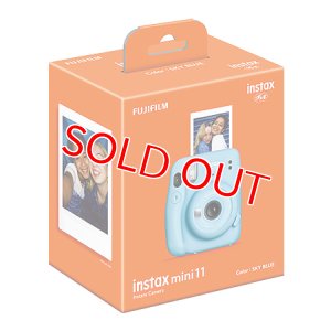 画像3: 【在庫少】FUJIFILM チェキ instax mini 11 SKY BLUE スカイブルー