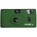 アーミーグリーン　フィルムカメラ YASHICA MF-1  35mmフイルム フラッシュ機能付き
