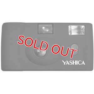 ブラック　フィルムカメラ YASHICA MF-1  35mmフイルム フラッシュ機能付き