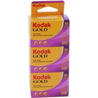 【3本パック】Kodak GOLD 200 36枚撮り35mm カラーネガフィルム 