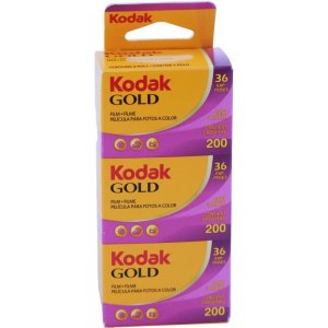画像1: 【3本パック】Kodak GOLD 200 36枚撮り35mm カラーネガフィルム 