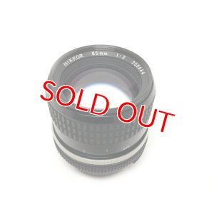 画像4: 【中古ユニークオールドレンズ】Nikon ニコン Ai-S Nikkor 85mm F2 