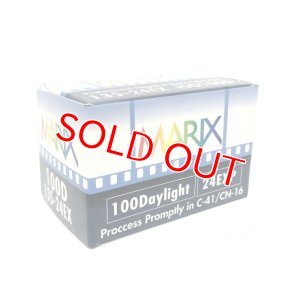 画像1: 【新商品】MARIXマリックスフィルム 100D 24枚 MARIX Color movie NegaFilm 35mmカラーネガ デイライトフィルム