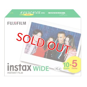 画像2: 【在庫少】チェキワイドフイルム instax WIDE K R 5フィルム  50枚入 