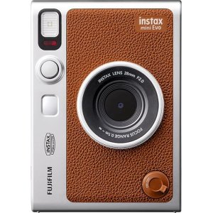 画像1: 【在庫あり】FUJIFILM 富士フイルム “チェキ” instax mini Evo BROWN ブラウン