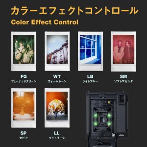 画像5: 【チェキフィルムセット】FUJIFILM 富士フイルム instax mini 99 ブラック＋instax miniシートフィルム 20枚付き