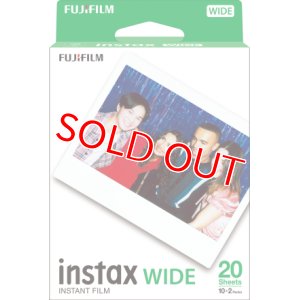 画像1: 【在庫少】チェキワイドフイルム instax WIDE K R 2フィルム  20枚入 