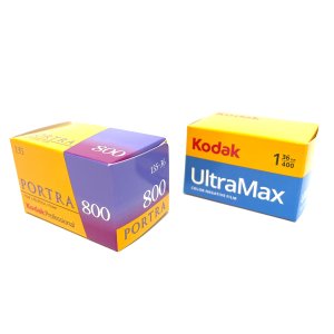 画像2: 【数量限定】Kodak コダック Ultra Max 400 36枚撮り＋Professional Portra 800 36枚撮り ★☆ステッカー付★☆