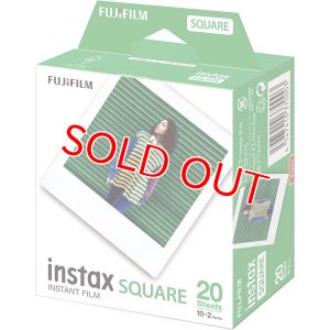 画像1: チェキスクエア用フィルム instax SQUARE 2パック 20枚入