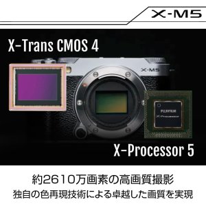画像4: 【在庫あり/すぐ発送】FUJIFILM 富士フイルム ミラーレス一眼カメラ X-M5 レンズキット(XF15-45) シルバー