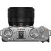 画像2: 【在庫あり/すぐ発送】FUJIFILM 富士フイルム ミラーレス一眼カメラ X-M5 レンズキット(XF15-45) シルバー (2)