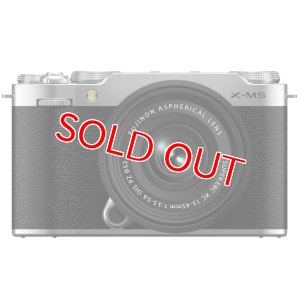画像1: 【すぐ発送】FUJIFILM 富士フイルム ミラーレス一眼カメラ X-M5 レンズキット(XF15-45) シルバー