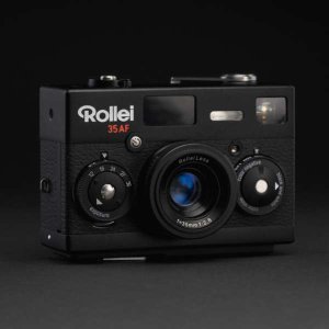 画像2: 【在庫あり/すぐ発送】Rollei ローライ 35AF Black フィルムカメラ ブラック