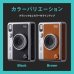 画像7: 【チェキフィルム2パックセット】FUJIFILM “チェキ” instax mini Evo ハイブリッドインスタントカメラ BROWN ブラウン