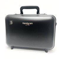 【美品・日本製】SONY LCH-TRX ハンディカム ハードキャリングケース 鍵付き／Handycam ビデオカメラ収納 MADE IN JAPAN