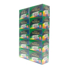 画像1: 【10本セット】FUJIFILM 富士フイルム フジカラー SUPERIA PREMIUM 400 36枚撮り カラーネガフィルム ISO400  135フィルム