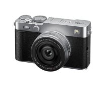 【新商品/送料無料】FUJIFILM 富士フイルム ミラーレス一眼カメラ X-E5 XF23mm レンズキット 裏面照射型約4020万画素 シルバー