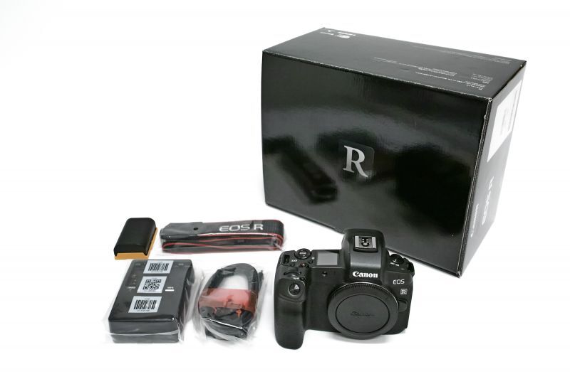 【中古美品限定1台】 Canon キヤノン EOS R BODY ミラーレス一眼カメラ ボディ USED