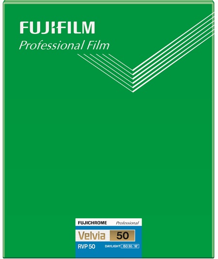 FUJIFILM シートタイプ フジクローム ベルビア50 8X10サイズ 20枚入り