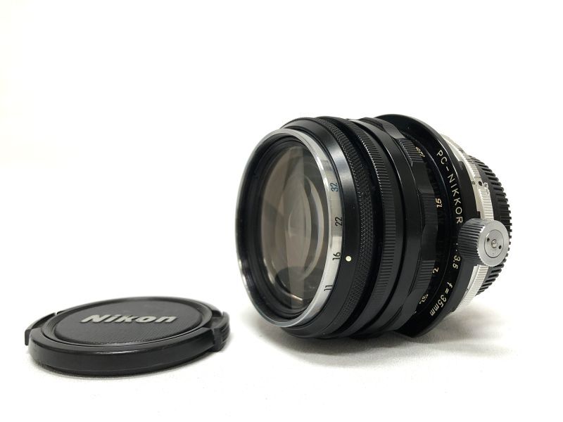 【中古ユニークオールドレンズ】Nikon ニコン PC-Nikkor 35mm F3.5　アオリシフトレンズ