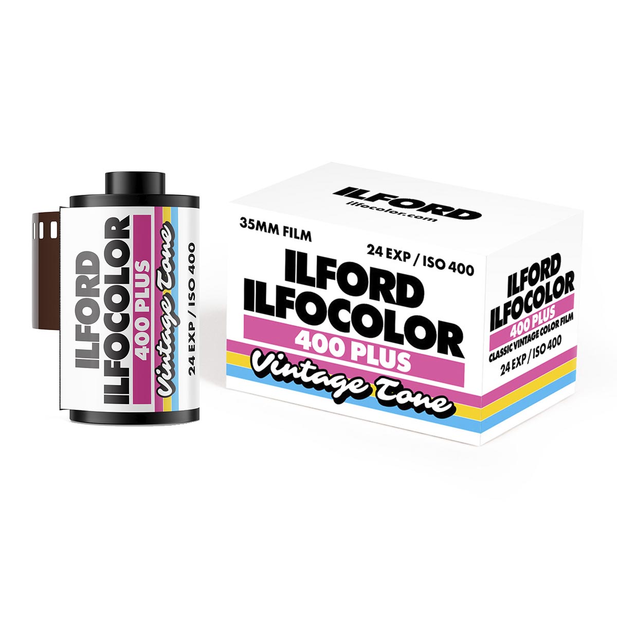 ILFORD イルフォード ILFOCOLOR イルフォカラーヴィンテージトーン400プラス 35mm 24枚撮り カラーネガフィルム