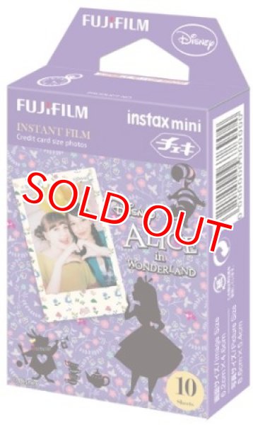 画像1: チェキフィルム INSTAX MINI "Alice in wonderland" 10枚入り (1)