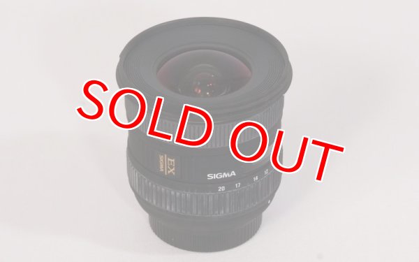 画像1: Sigma EX DC HSM (ニコン用)10-20mm F3.5 広角ズーム 中古 (1)