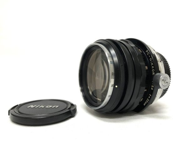画像1: 【中古ユニークオールドレンズ】Nikon ニコン PC-Nikkor 35mm F3.5　アオリシフトレンズ (1)