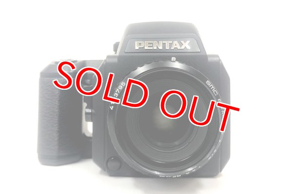 【中古】PENTAX ペンタックス 645 NII中判フィルムカメラ レンズセット＋SMC F2.8 75mm 