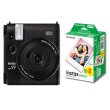 画像1: 【チェキフィルムセット】FUJIFILM 富士フイルム instax mini 99 ブラック＋instax miniシートフィルム 20枚付き (1)