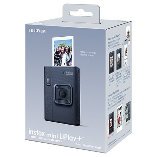 画像9: 【入荷】FUJIFILM 富士フイルム “チェキ”  instax mini LiPlay＋ ミッドナイトブルー (9)