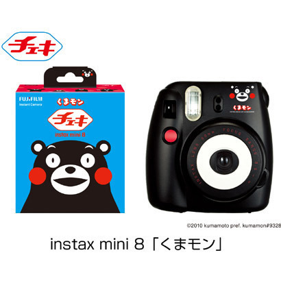 チェキカメラ INS MINI8 KUMAMON チェキカメラ instax mini8 くまモン 