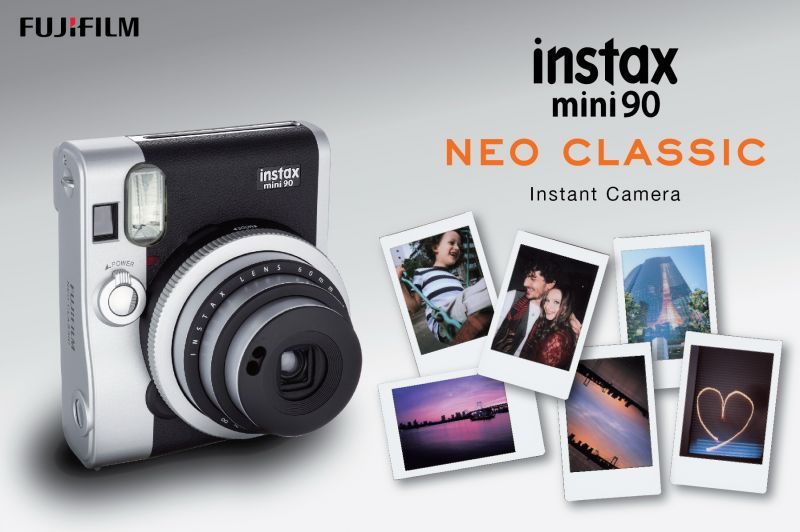 チェキカメラ INS MINI90 NC チェキ「instax mini90 ネオクラシック ...