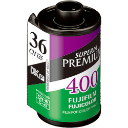 テレビ・オーディオ・カメラFUJIFILMフィルム SUPERIA PREMIUM 400 36枚 10本