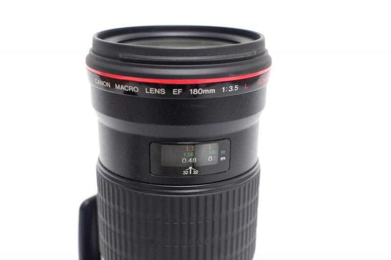 中古良品] Canon 単焦点マクロレンズ EF180mm F3.5L マクロ USM