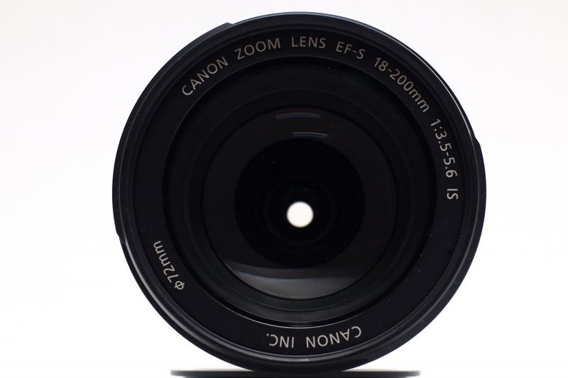 国産品 CANON 望遠ズームレンズ EF-S18-200mm - カメラ