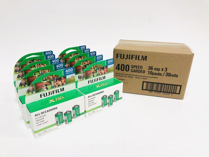 海外パッケージ]FUJIFILM XTRA400 3本パック×5パック 36枚撮
