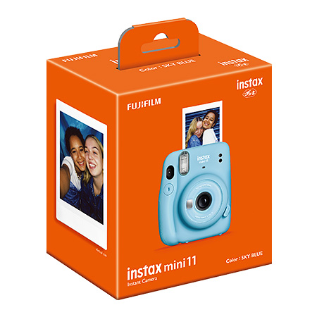 instax mini 11 チェキ スカイブルー(フィルムおまけ)