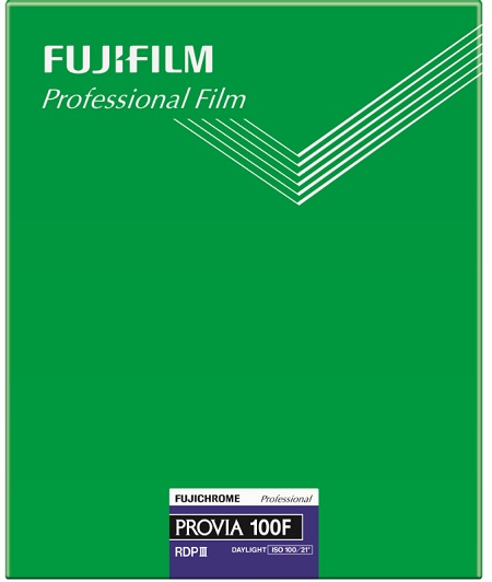 FUJIFILMシートタイプ フジクロームプロビア100F 8X10サイズ 20枚入り