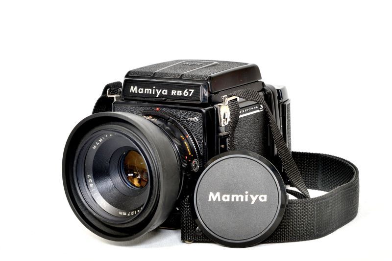 中古美品】Mamiya RB67 PROFESSIONAL S＋Sekor C 127mm F3.8レンズ付き